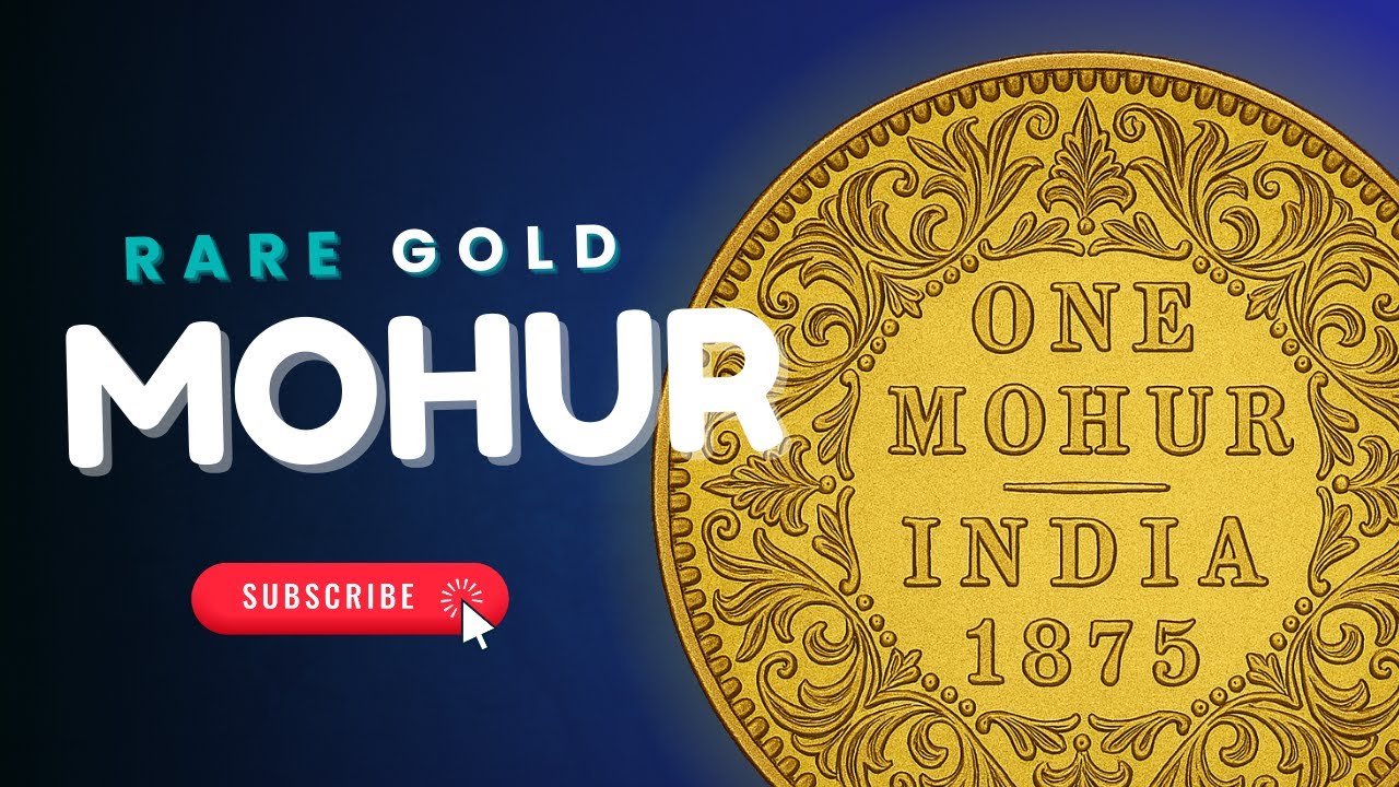 Rare Gold Mohur | Mughal & British India Gold Coin