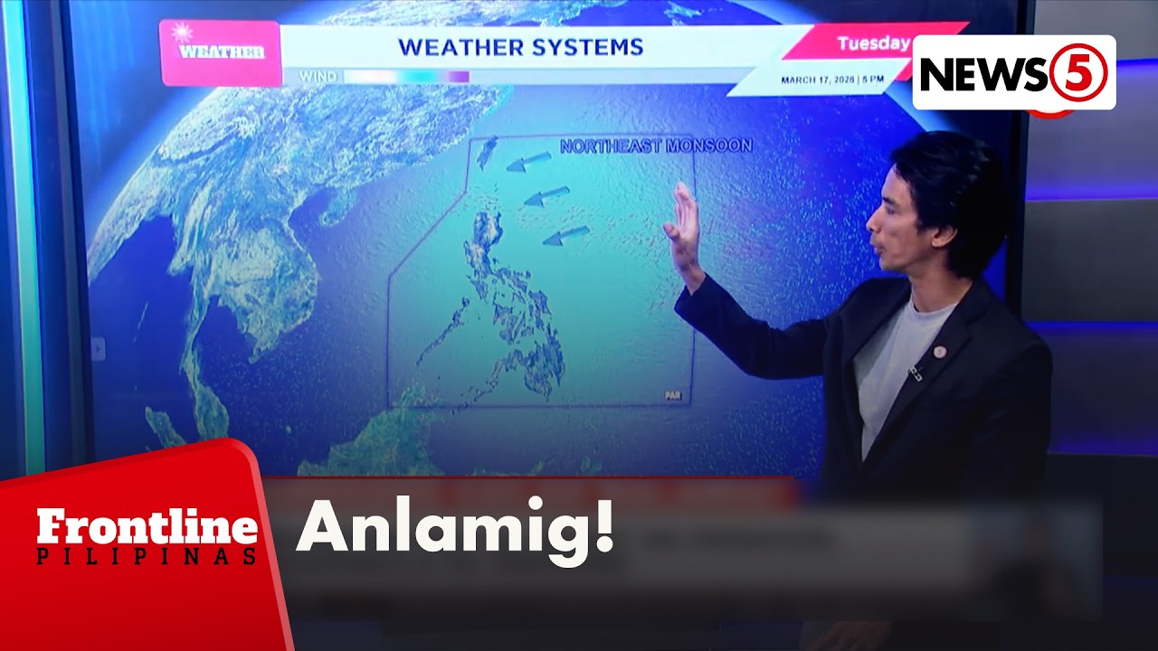 Amihan, pahina na; mainit na panahon, magsisimula sa weekend | Frontline Pilipinas