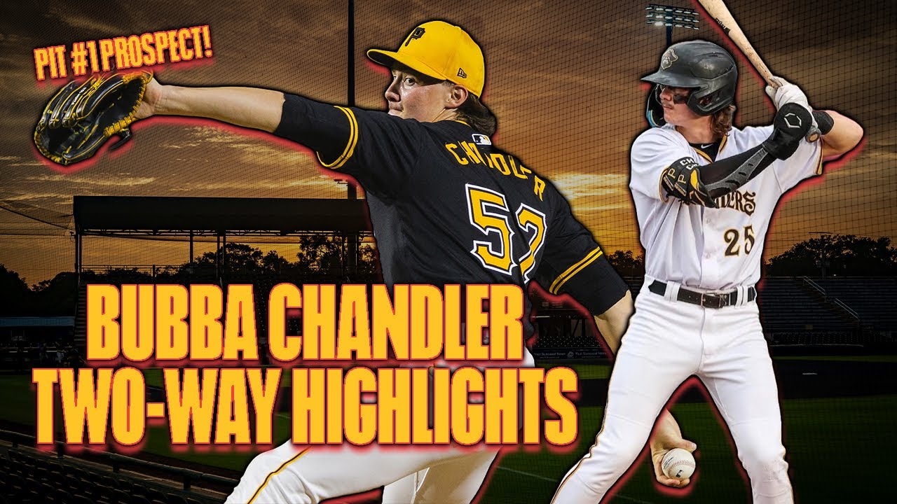 In Bradenton, Bubba Chandler was a Star on the Mound AND at the Plate! 🌟