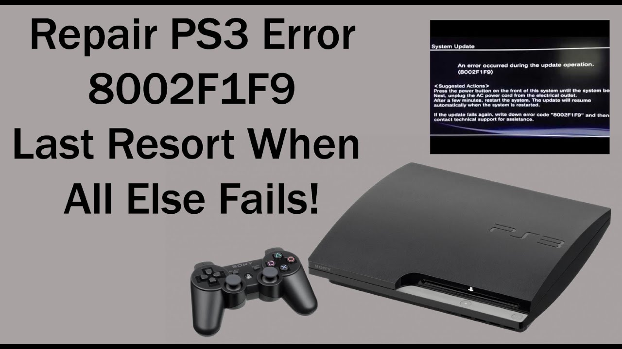 Fix the Dreaded 8002F1F9 PS3 Error - Last Resort WiFi - 1st World Problems-3rd World Repairs Ep:6