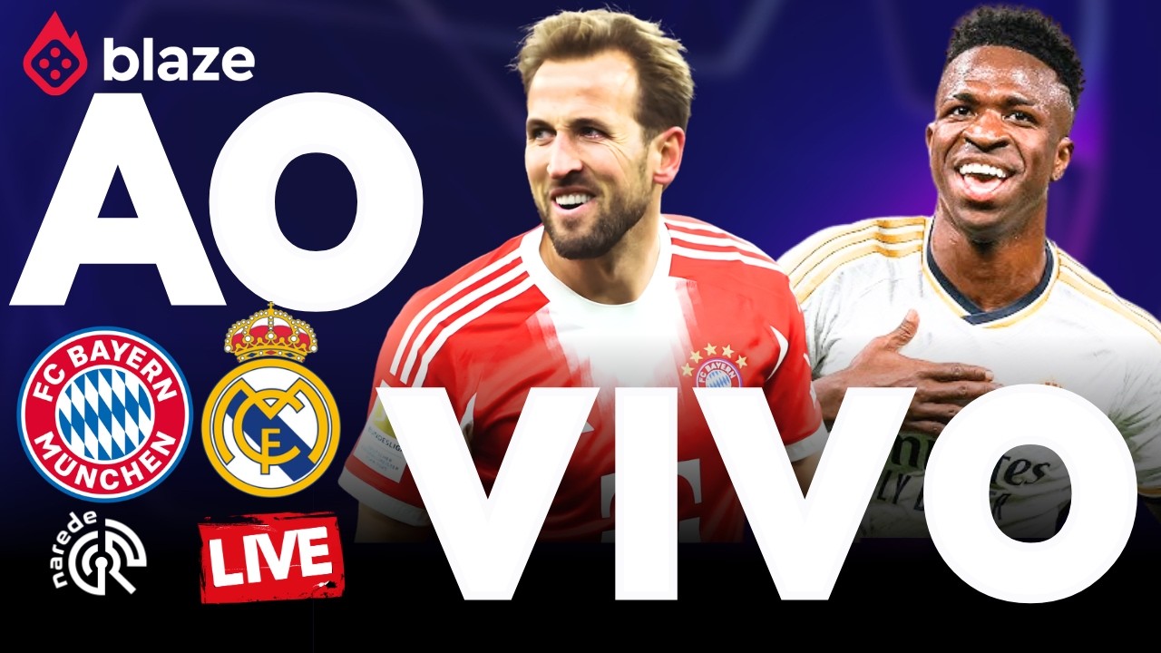 BAYERN DE MUNIQUE X REAL MADRID AO VIVO 🔴 HOJE | JOGO AO VIVO AGORA | CHAMPIONS LEAGUE 2026