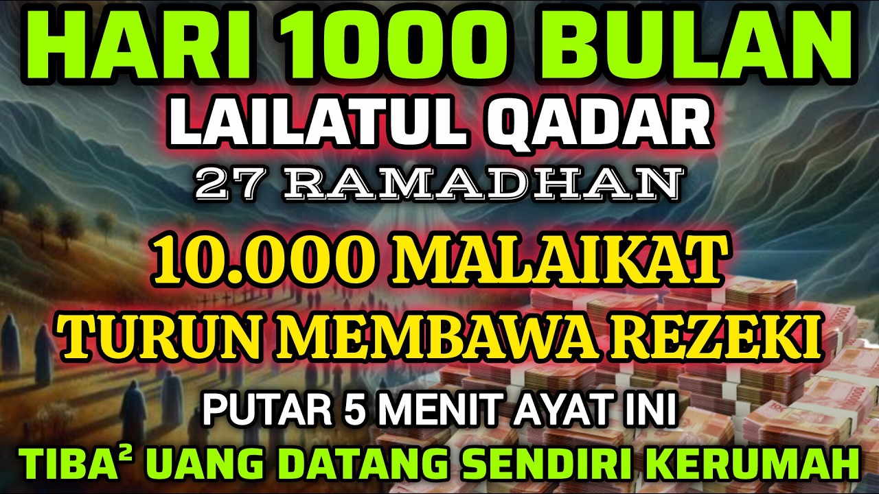 🔴ALHAMDULILLAH🤲 BARU PUTAR SEBENTAR UANG BENAR2 DATANG SENDIRI KERUMAH, DOA KEKAYAAN PALING MUSTAJAB