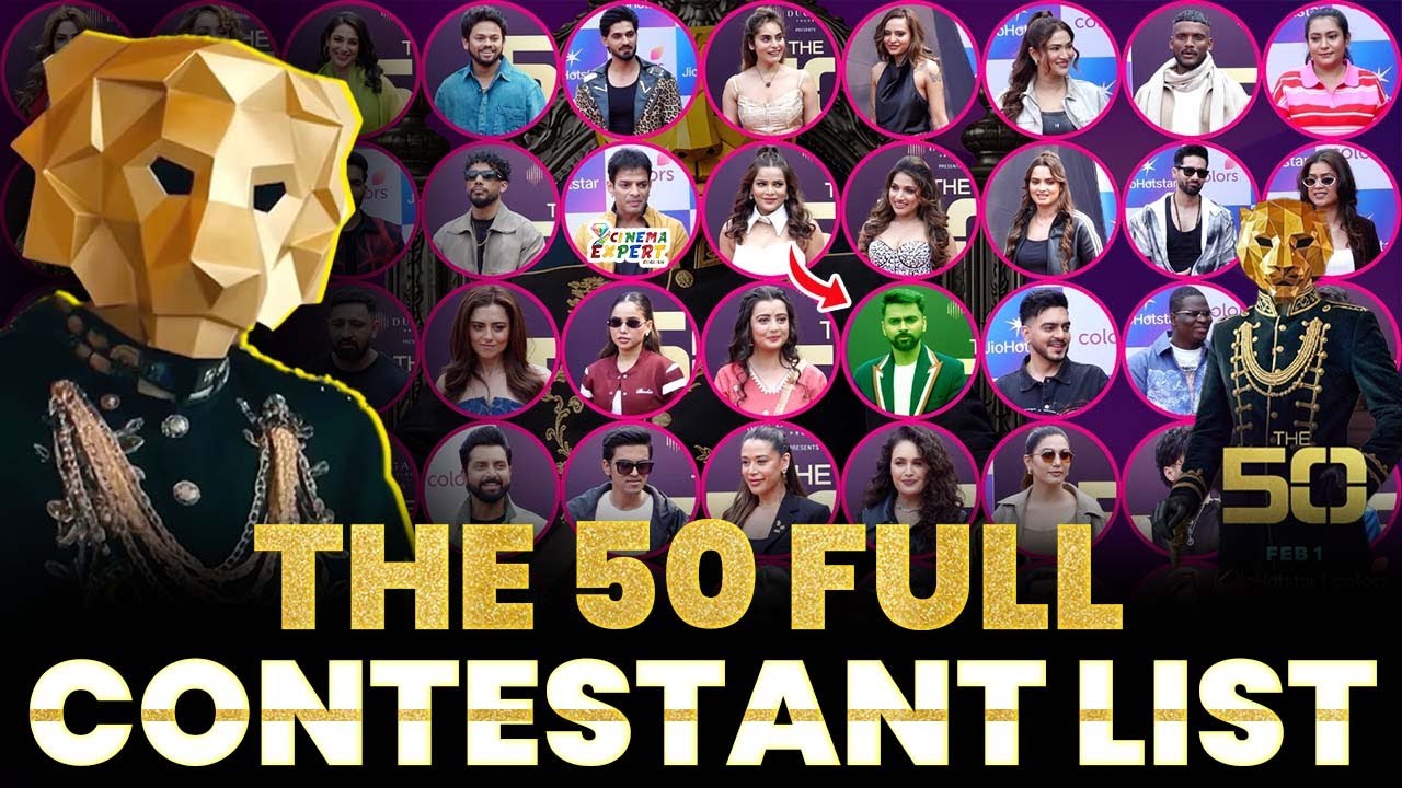OMG! The 50 Reality Show Contestants FULL List Revealed 😱 | Premiere Shoot DAY Arrival Update!