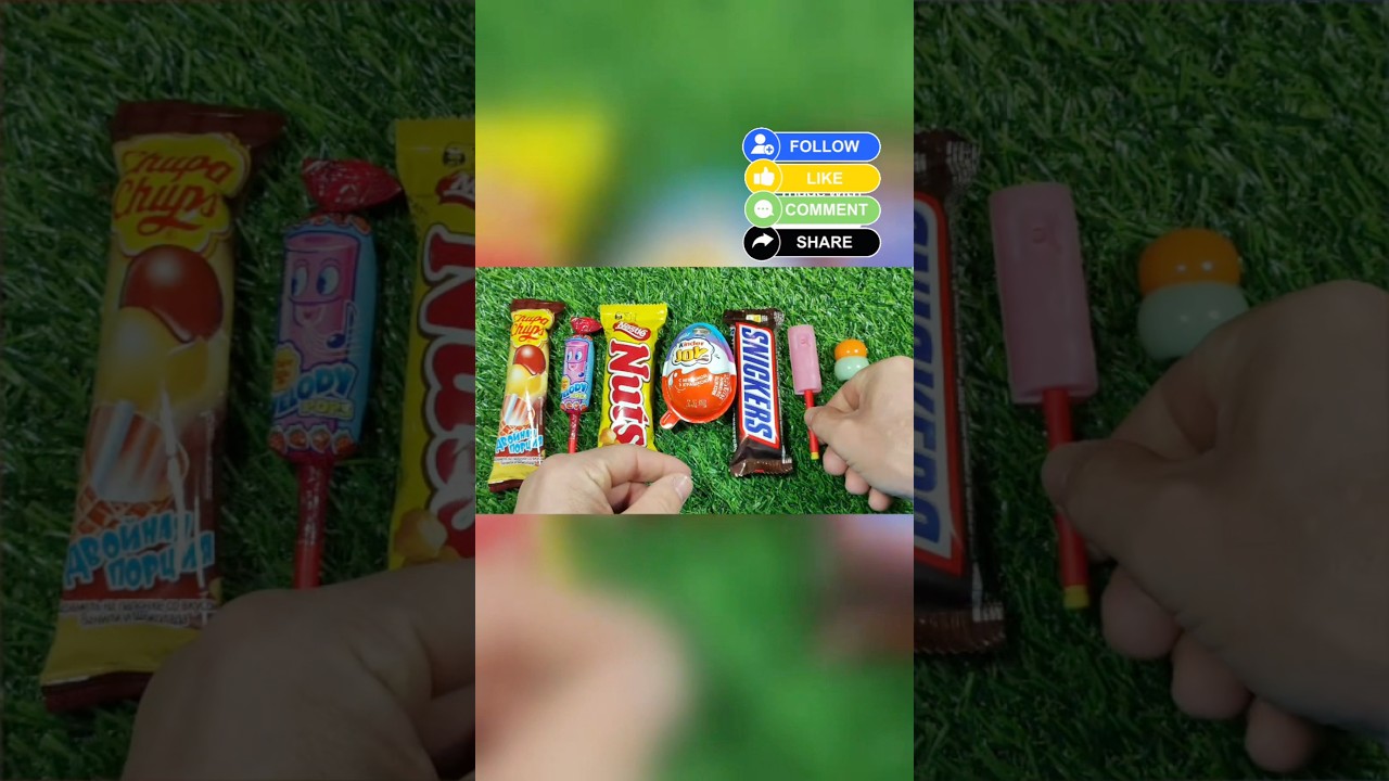 Satisfying Asmr Lollipops candy and 🍫 Yummy candy Unboxing