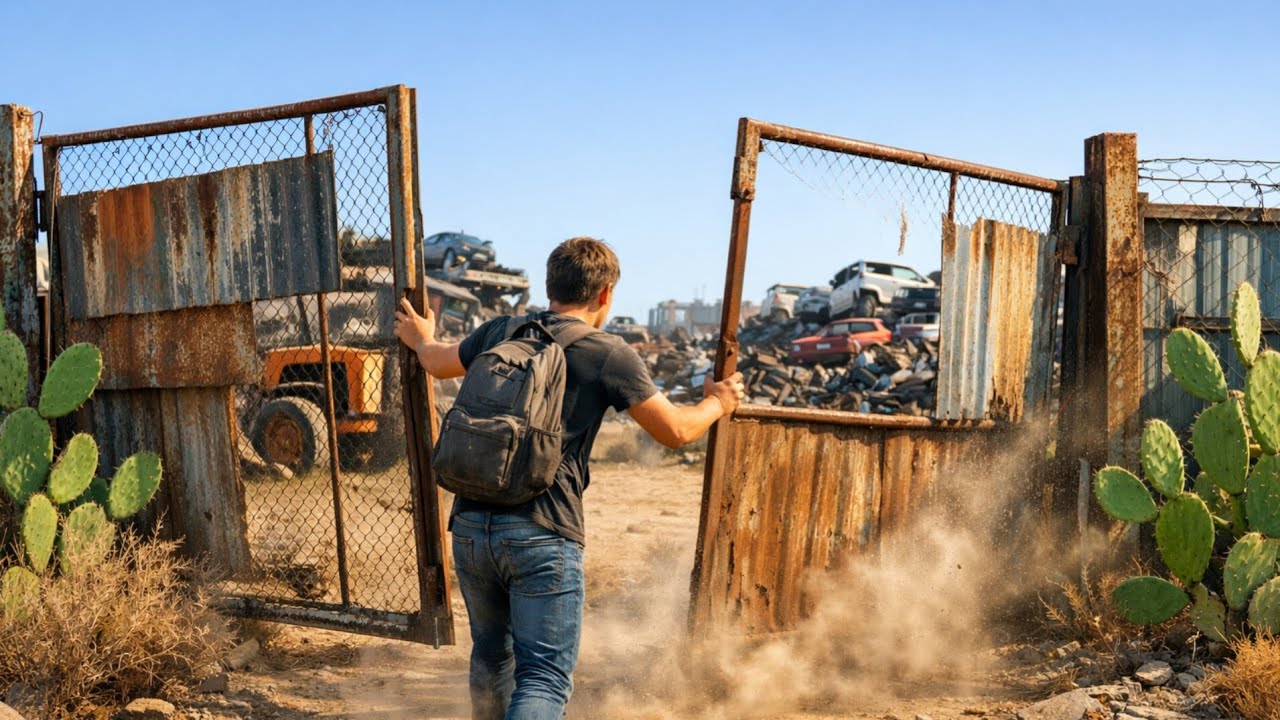 When He Turned 18 All He Got Was an Abandoned Scrapyard  Until He Opened the Gates