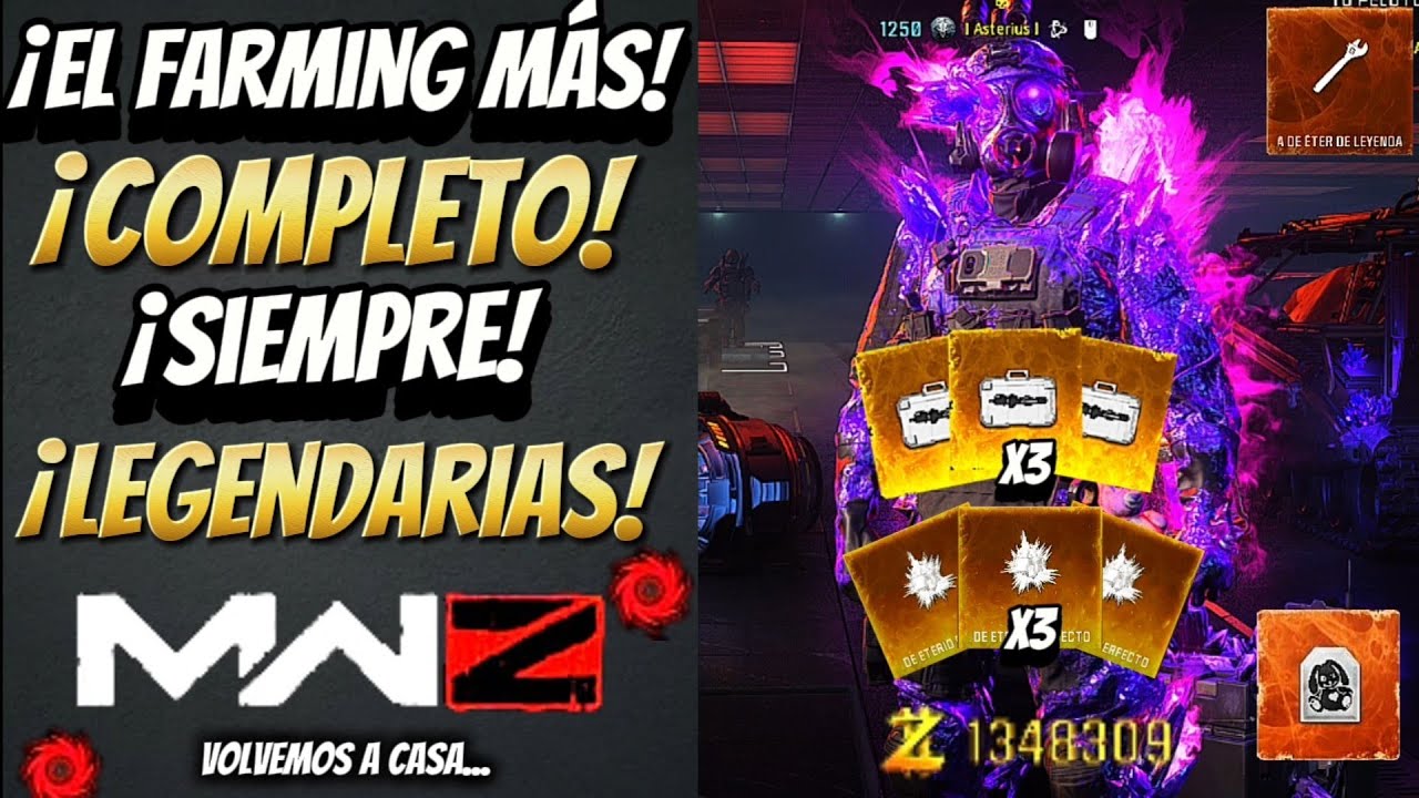 ✅¡EL FARMING MAS COMPLETO EN MW3 ZOMBIES🔥DUALES ROTAS🔥 (Call Of Duty Modern Warfare 3)