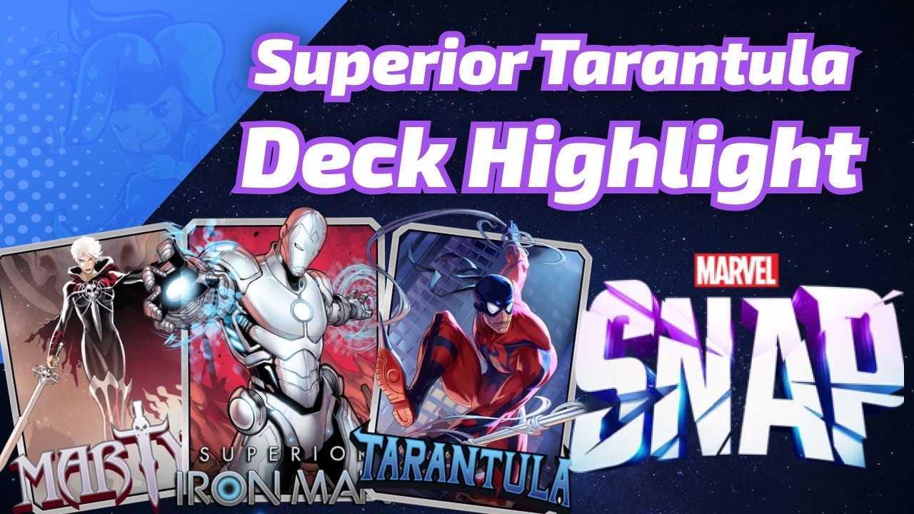 Tarantula УСИЛИВАЕТ Superior Iron Man | Обзор колоды Marvel SNAP