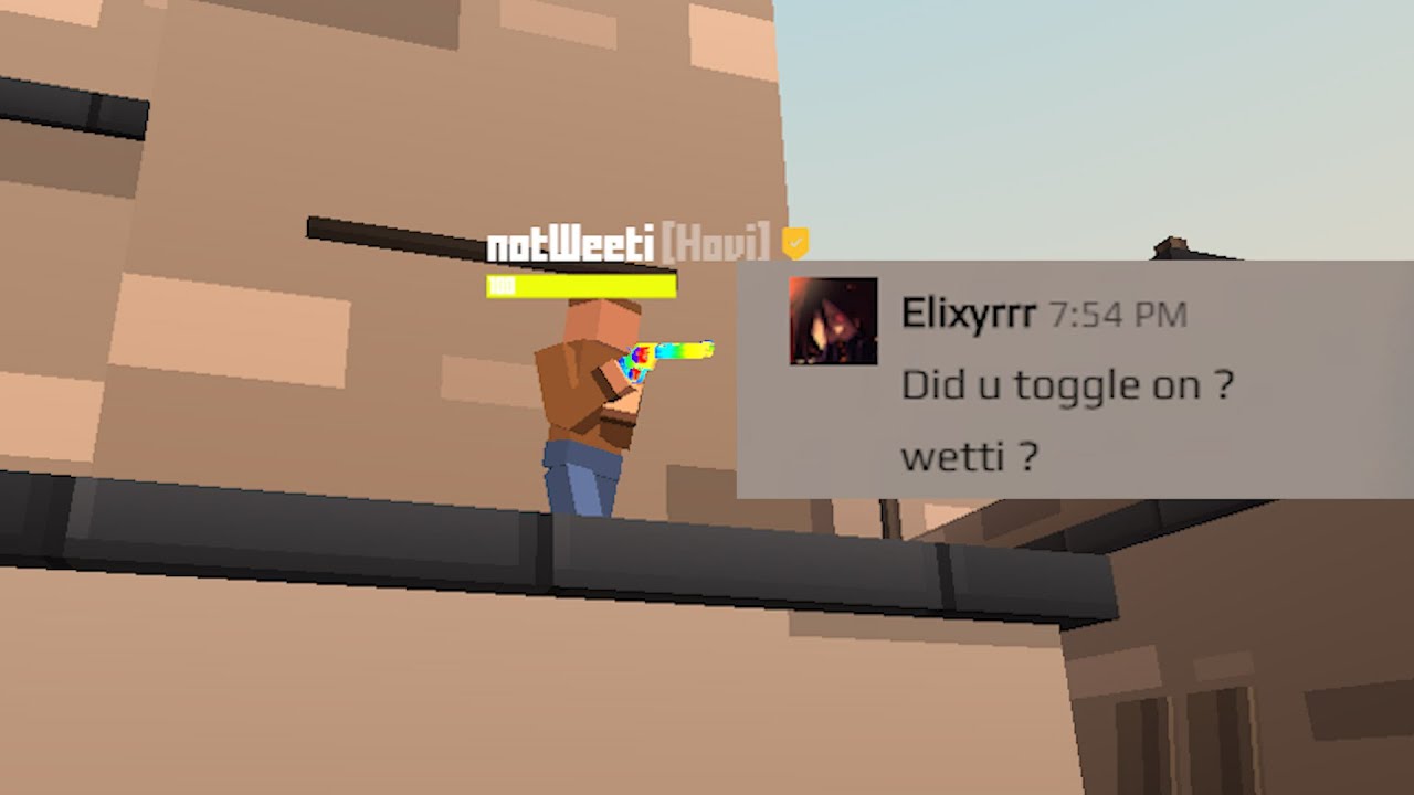 Beasting on Krunker Faceit