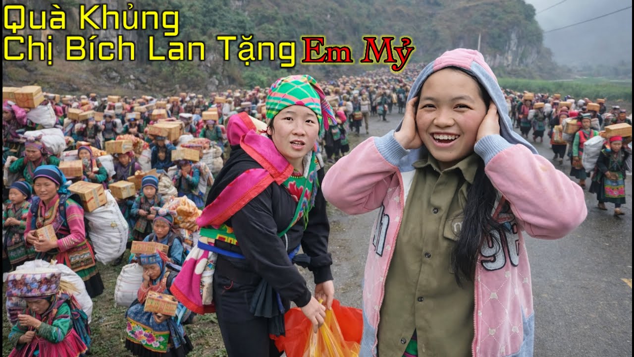 EM MỶ Nhận Quà Lớn Từ Chị BÍCH LAN Và Lý Do Đầy Bất Ngờ Hôm Tân Gia Nhà Mới EM PHONG.