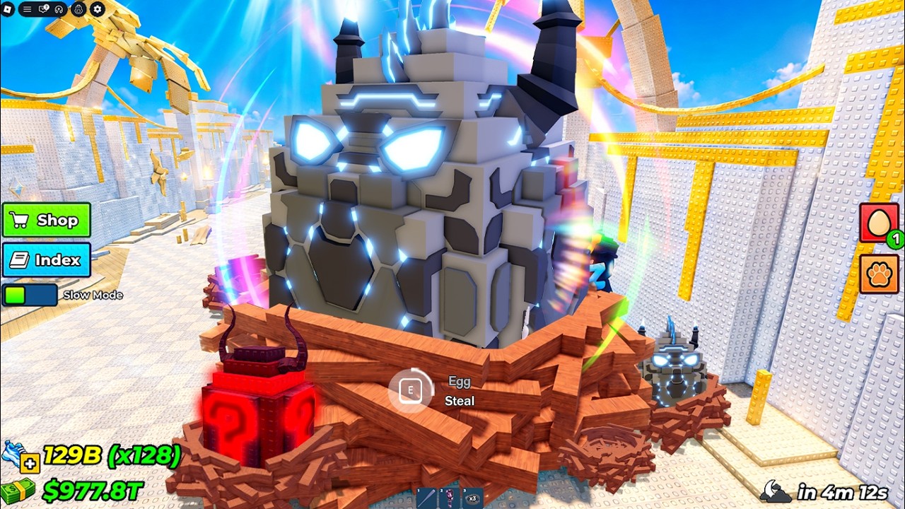 i Got Super Divine Egg [$95.1B/s] - Steal an Egg Roblox