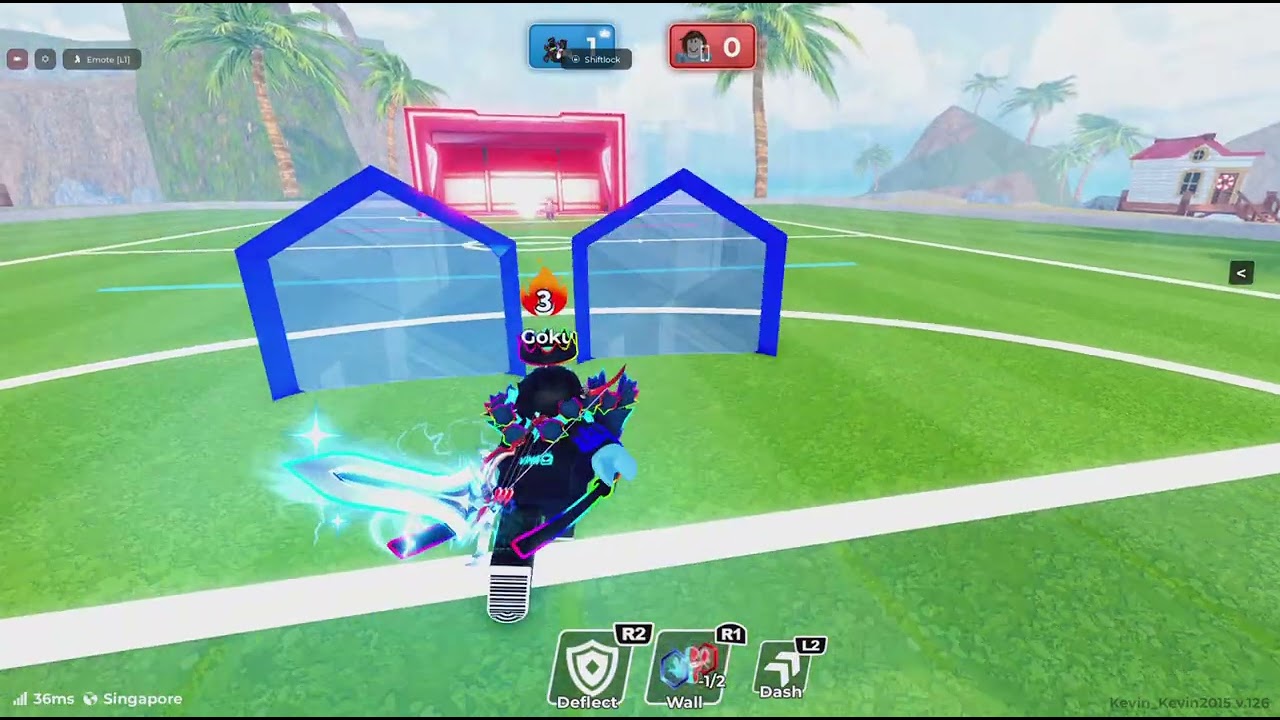 Playing blade leagh