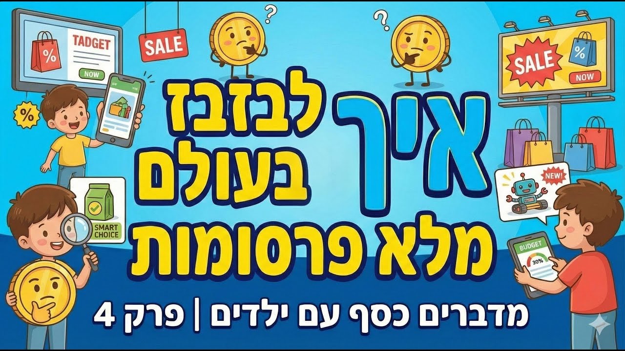פרק 4   הוצאה חכמה בעולם של פרסומות