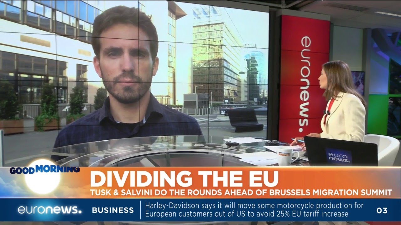 Dividing the EU: Tusk and Salvini do the rounds ahead of Brussels migration summit