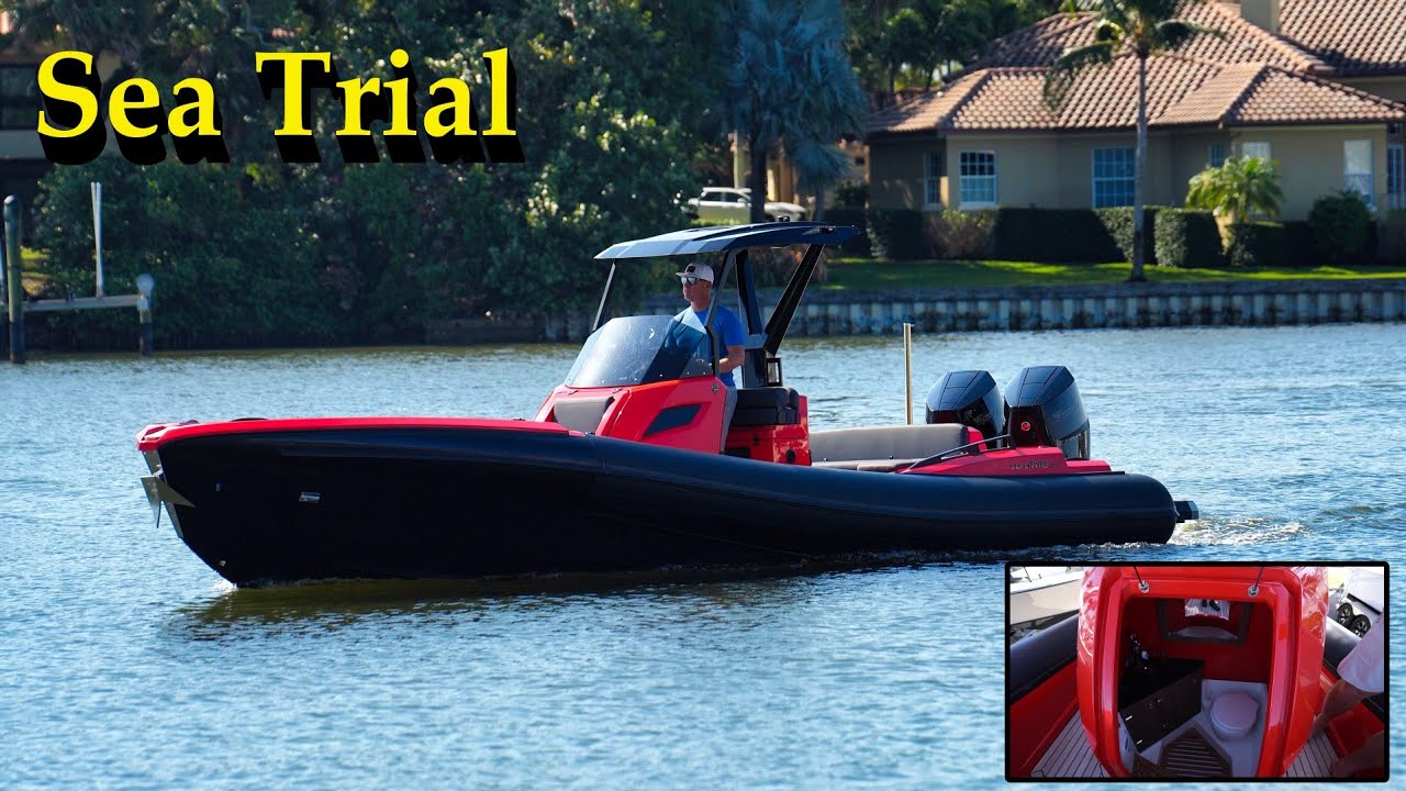 This Is Why It's Called Super Rib ! Sea Trial in Rough Conditions !