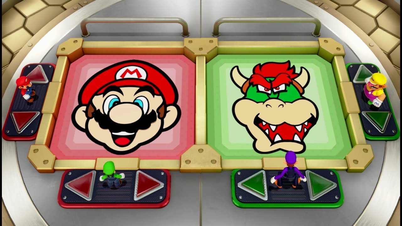 Super Mario Party - All 2 vs. 2 Minigames