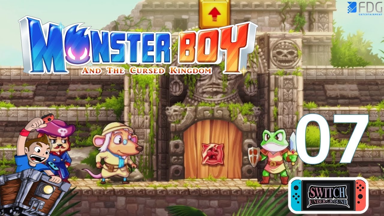 Lost Temple Key Monster Boy and the Cursed Kingdom FDG Entertainment - Nintendo Switch Gameplay