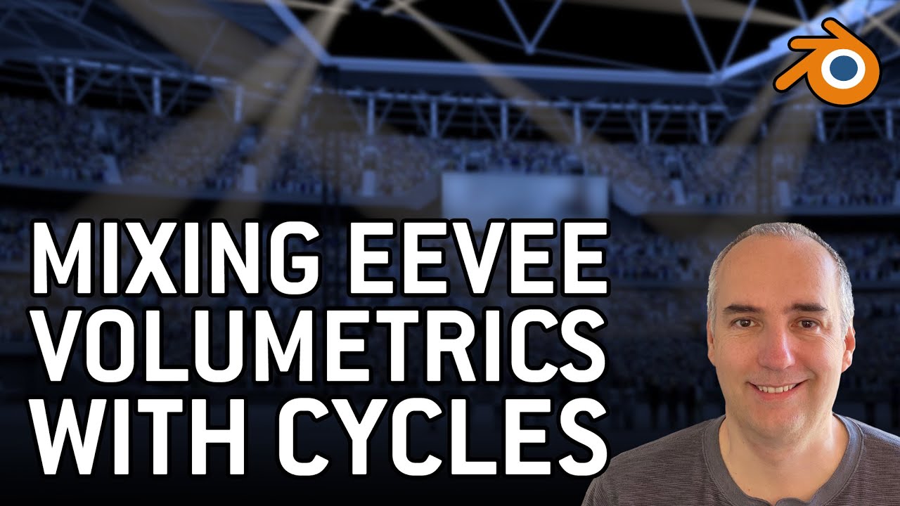 Mixing Eevee's volumetrics with Cycles in Blender EP27