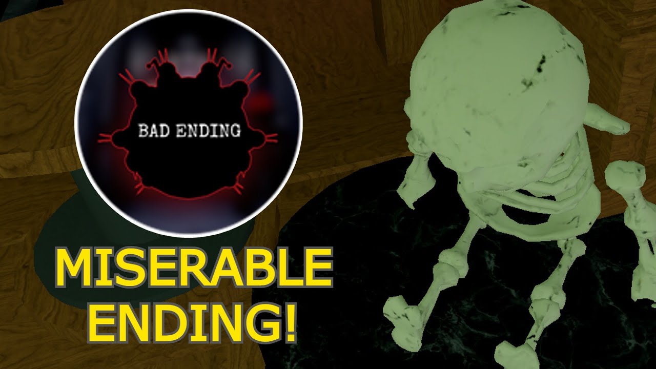 How to get ATTIC: MISERABLE ENDING in ACCURATE PIGGY RP: THE RETURN! -Roblox