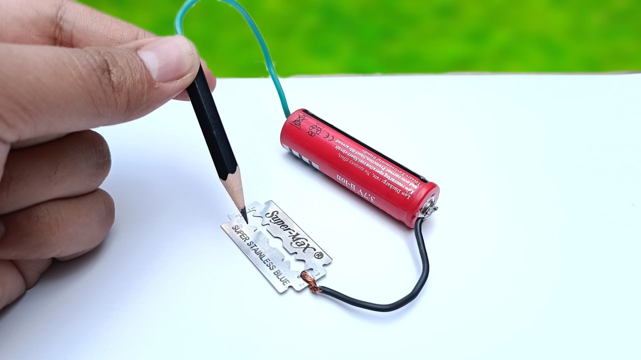 How To Make Simple Pencil Welding Machine At Home | practical inventions