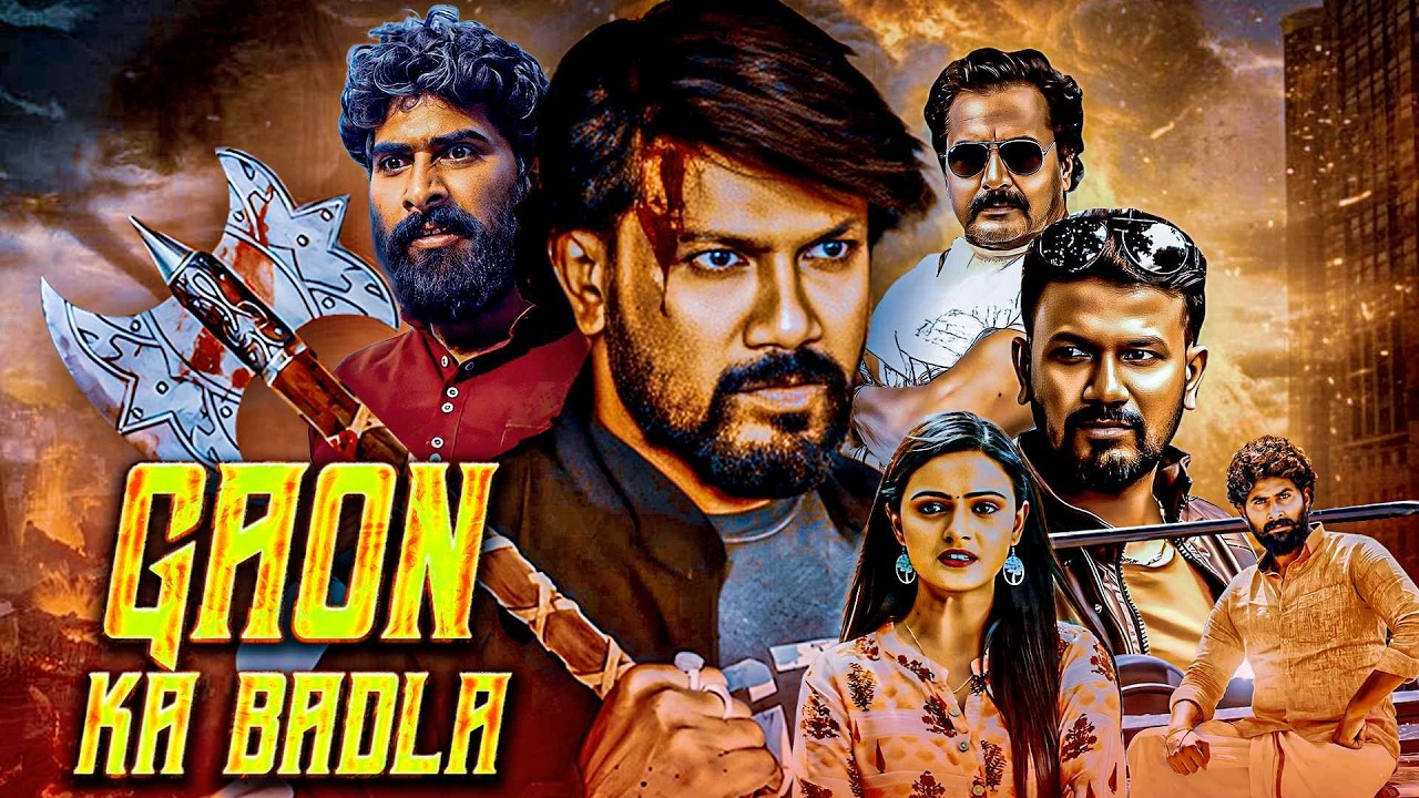GAON KA BADLA NEW RELEASED SOUTH DUBBED ACTION MOVIE 2026 | Hindi Dubbed Action Thriller Movie