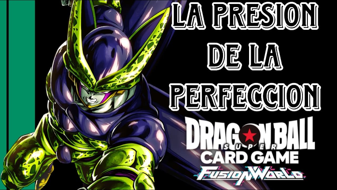 Solo necesito llegar a mi perfección 🙂‍↕️🦠 | Jugando Dragon Ball Fusión World con Cell verde