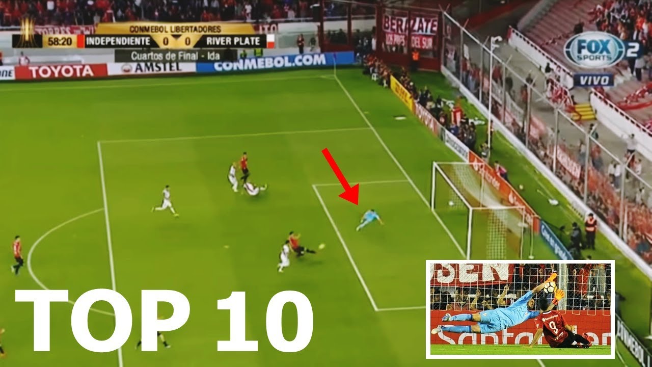 TOP 10 ATAJADAS &Eacute;PICAS DE FRANCO ARMANI | Copa Libertadores 2018