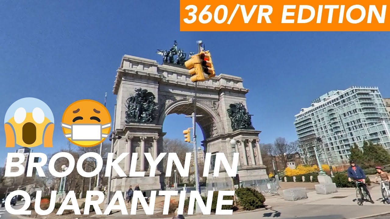 360° BROOKLYN LOCKDOWN: Flatbush Avenue to Brooklyn Museum