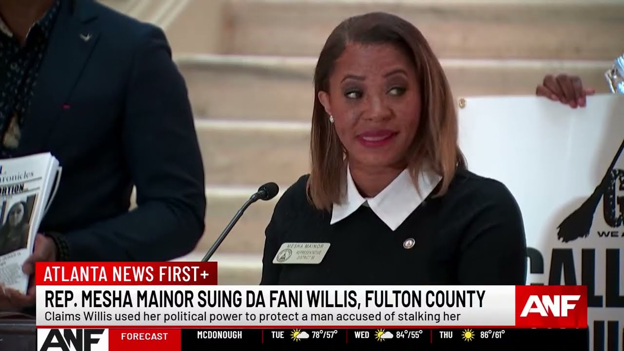 WATCH LIVE: State lawmaker from Atlanta suing DA Fani Willis, Fulton County