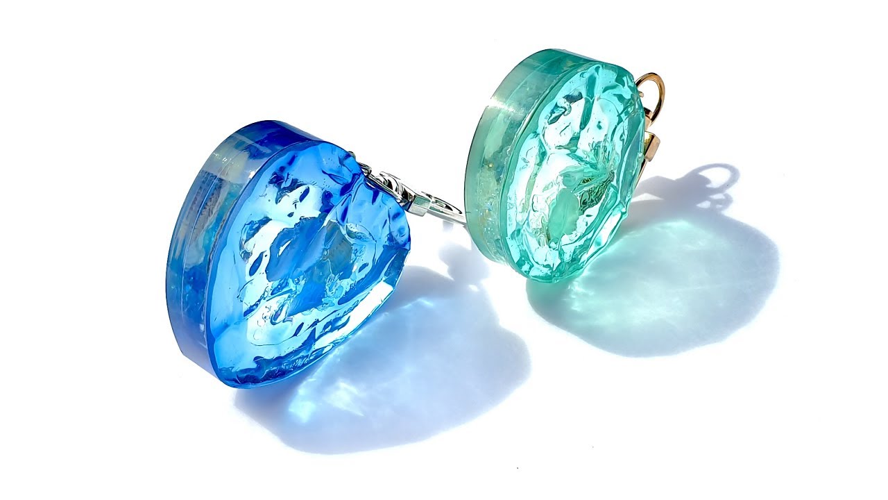[레진 아트 (resin art)] 🌊물결이 치는 바다 쉐이커 만들기⛵Making Sea Shaker💙Watch Me Resin💚