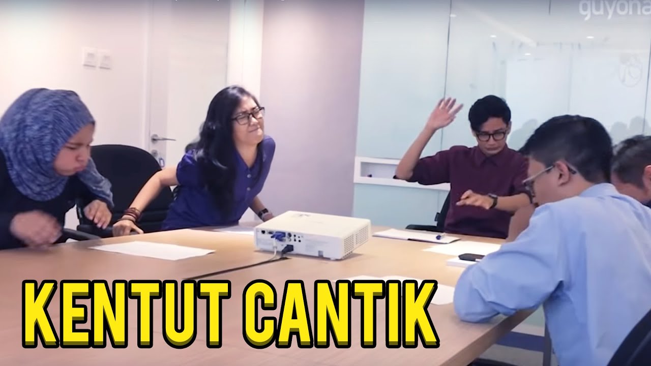 Canda Kantor - GAWAT! Kentut pas  Rapat Penting