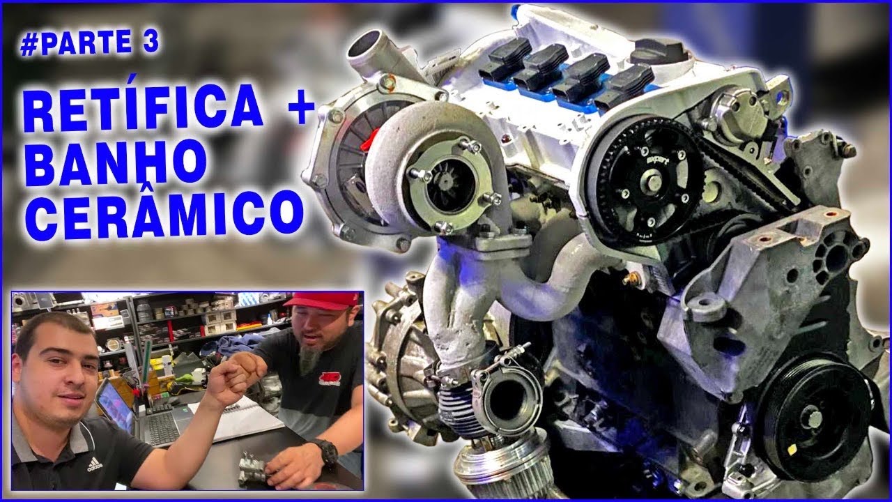 Retifica no Motor + Banho Cerâmico | Audi A3 8L stroker 2.0 Turbo 20v forjado - POCINHA TUDÃO #3