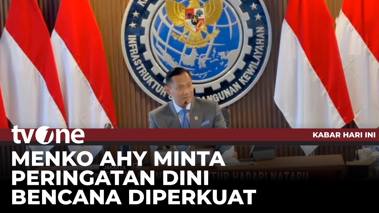 AHY Gelar Rakor Sistem Transportasi dan Nataru | Kabar Hari Ini
