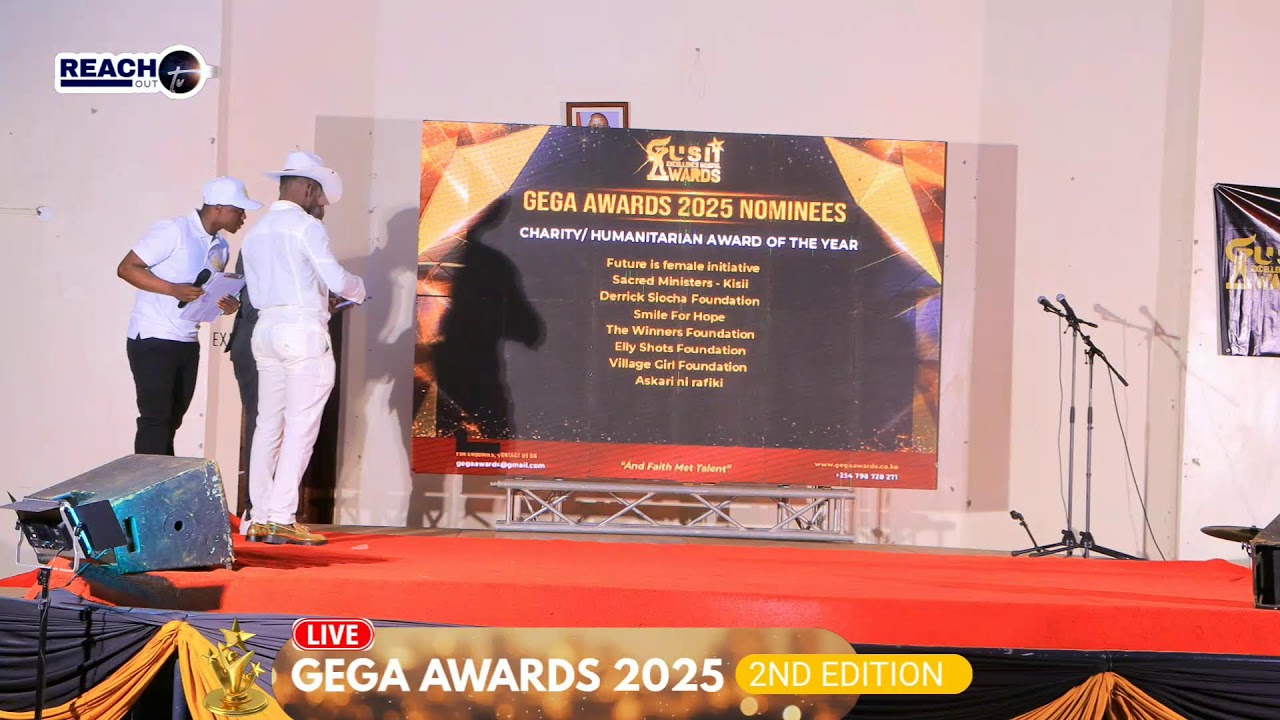 GEGA AWARDS 2025- SECOND EDITION||REACH OUT TV