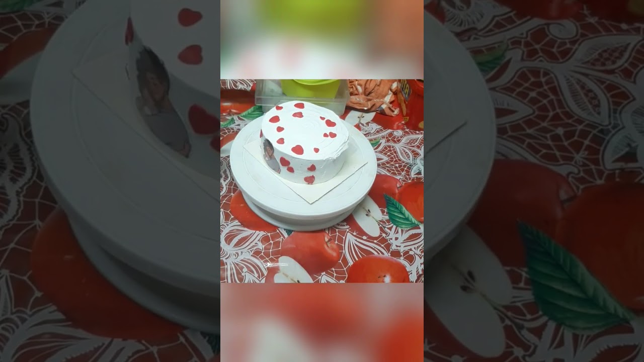 Love theme cake design #birthdaycake # chocolate cake # secret marriage proposal cake #