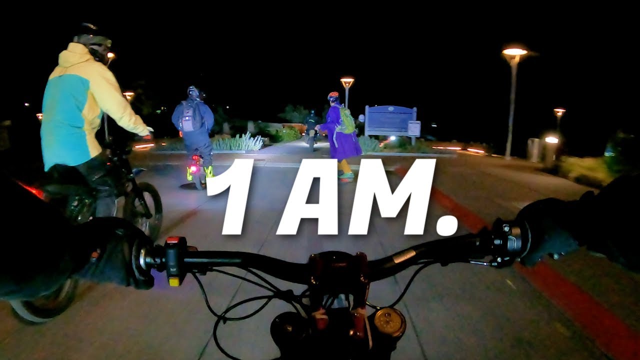 Portland Eriders Group Ride Infamous 3rd Leg at 1AM! | Surron EUC Onewheel | POV RAW Unedited