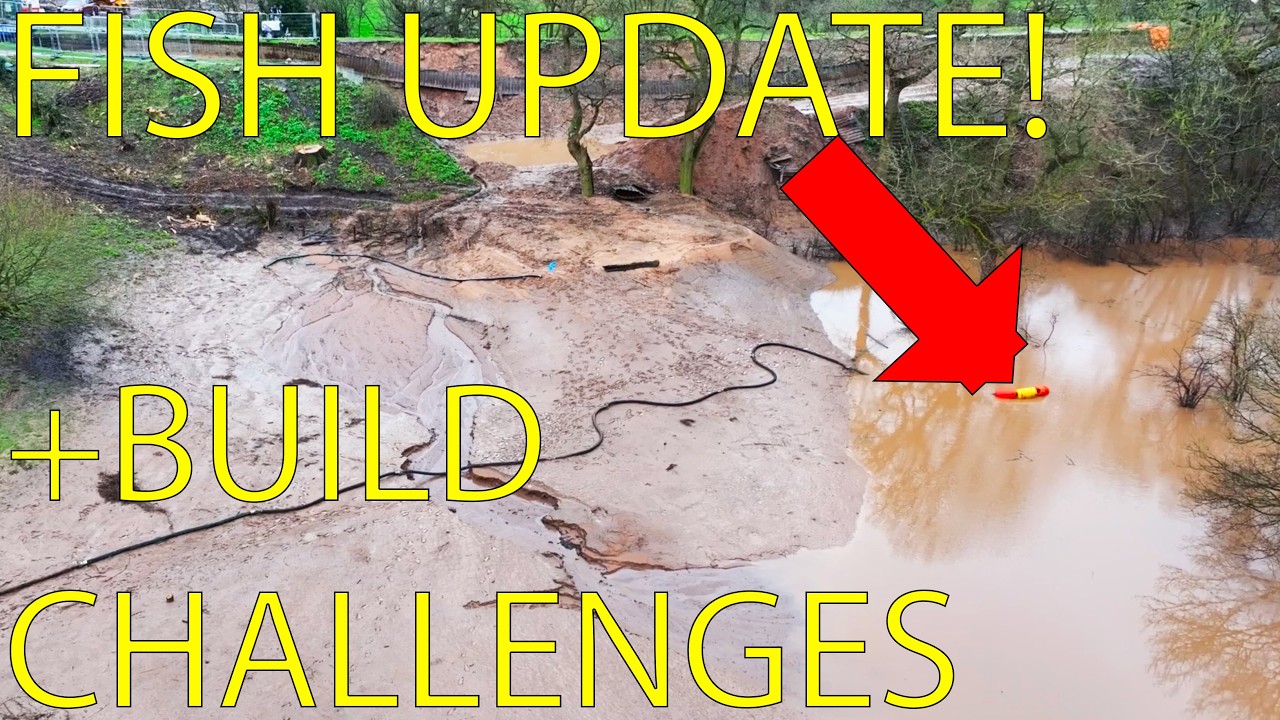 Whitchurch Canal Breach Update, Fish News + Engineering Challenges! With Commentary (15thMar)