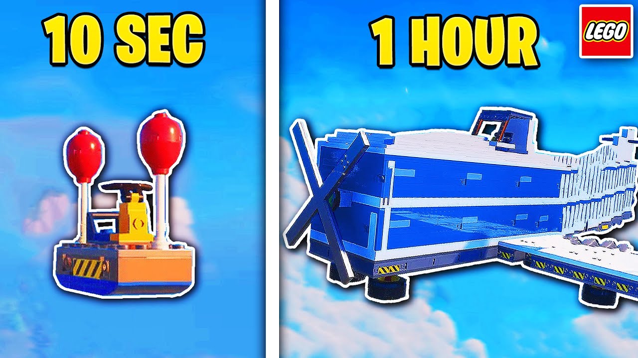 Building an Aircraft in 10 Seconds vs 1 Hour (again)