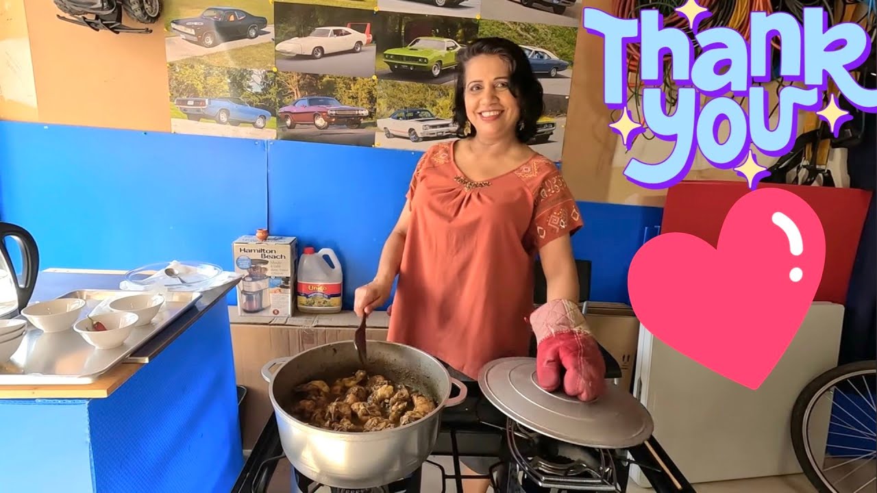 Guyanese Style: Bunjal Chicken with Dhal Puri #food #fun