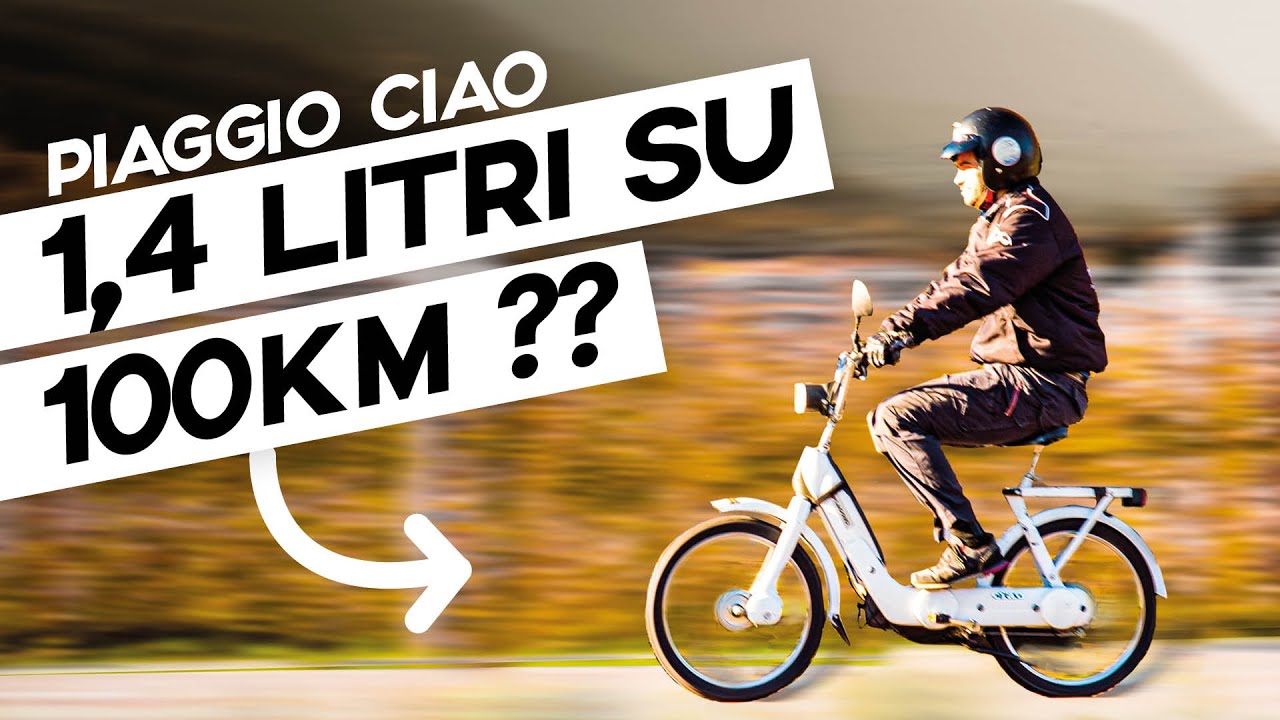 Quanto CONSUMA un Piaggio Ciao? Facciamo la PROVA! | 50Docs Bravo Si