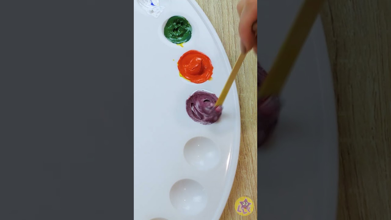 &iexcl;Momento de diversi&oacute;n mezclando colores mam&aacute; e hija! 🎨