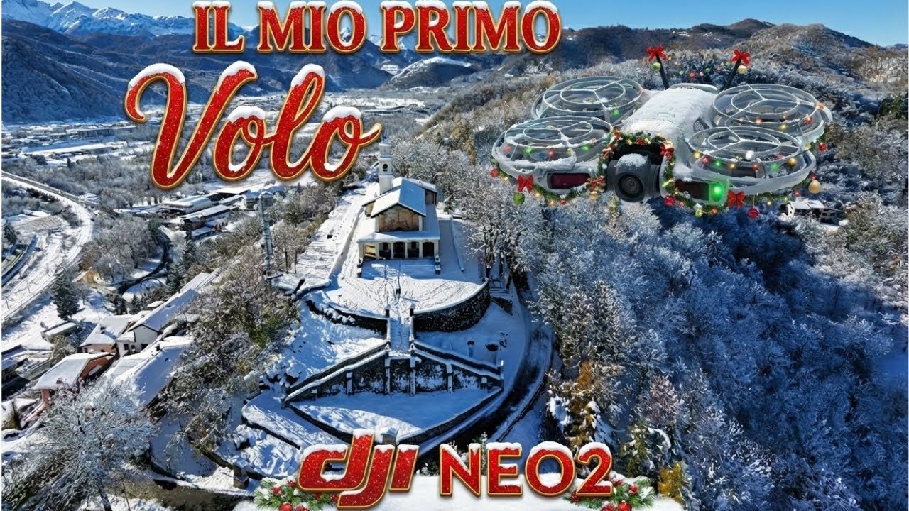 Il mio primo volo con DJI Neo2: Monserrato