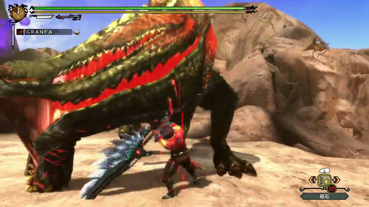MH3G  イビルジョー  G級  7分28秒  スラッシュアックス  ソロ  討伐