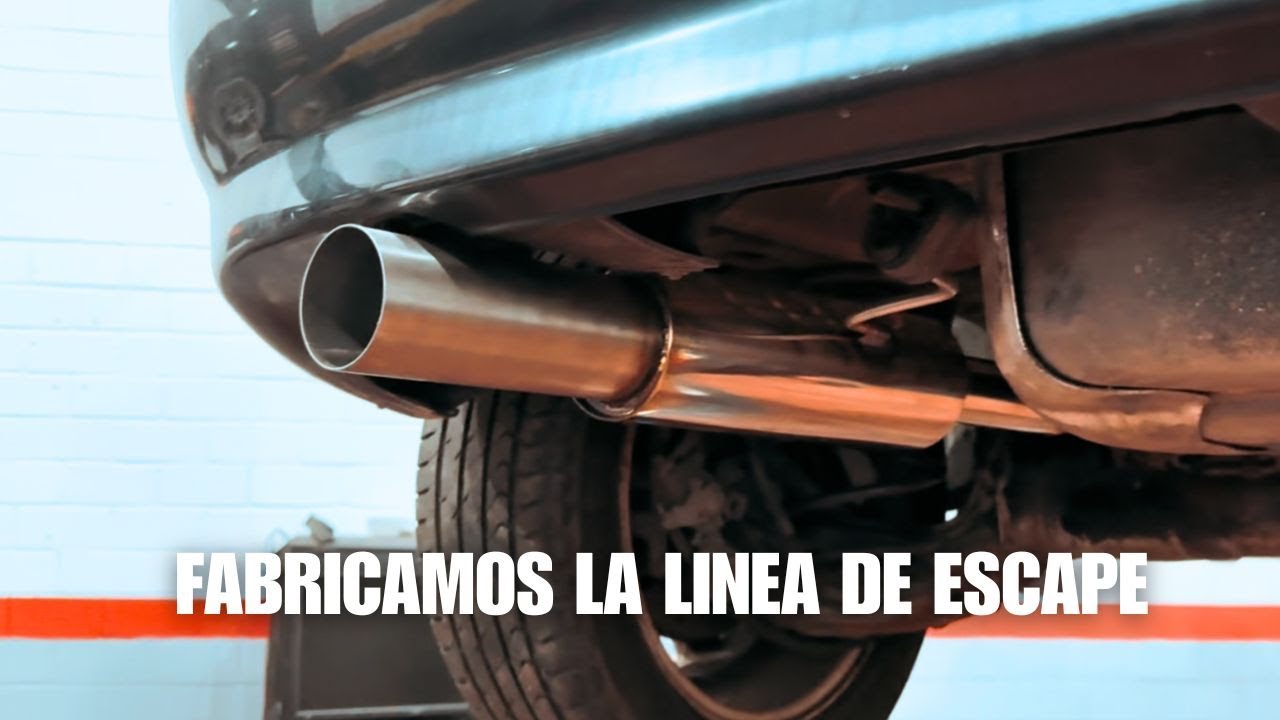 FABRICAMOS la LINEA DE ESCAPE EN INOX de mi NUVO COCHE de CARRERAS