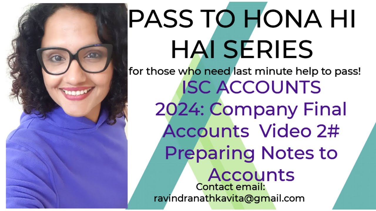 Company Balance Sheet | Preparing Notes to accounts | Video 2