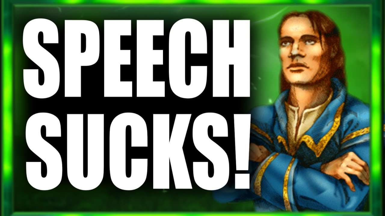 Skyrim - Speech Sucks! Let me tell you why