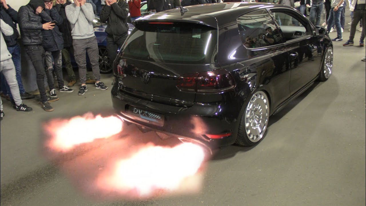 Best of VAG Cars Flames & Bangs!