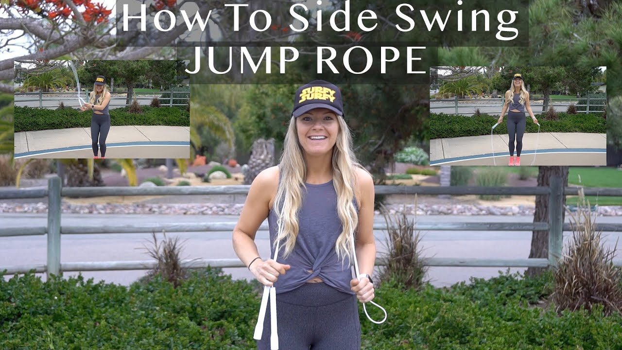 How To Jump Rope Side Swing Tutorial in 3 minutes