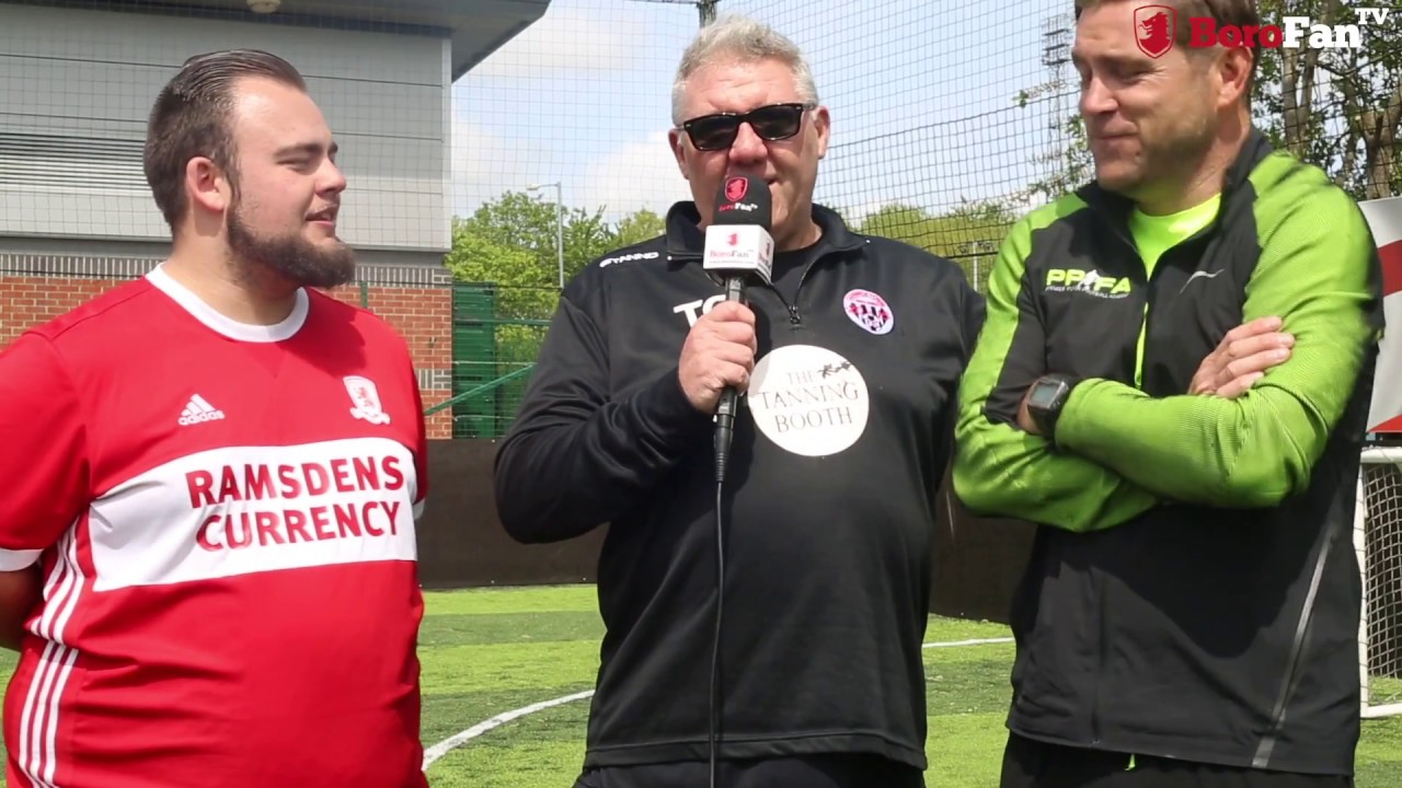 A.J.T. V GUESTY IN THE BOROFANTV PENALTY SHOOTOUT V EX BORO PRO ANDY COLLETT