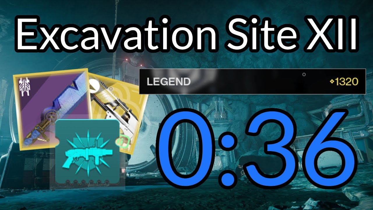 Legend Excavation Site XII Speedrun - 0:36 (Warlock)