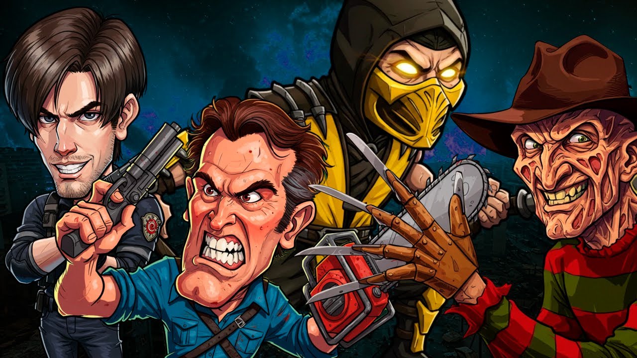 JOGOS DE TERROR E LUTA iguais Final Fight pra você não dormir!